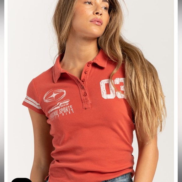 Urban outfitters retro polo tee - Picture 1 of 3